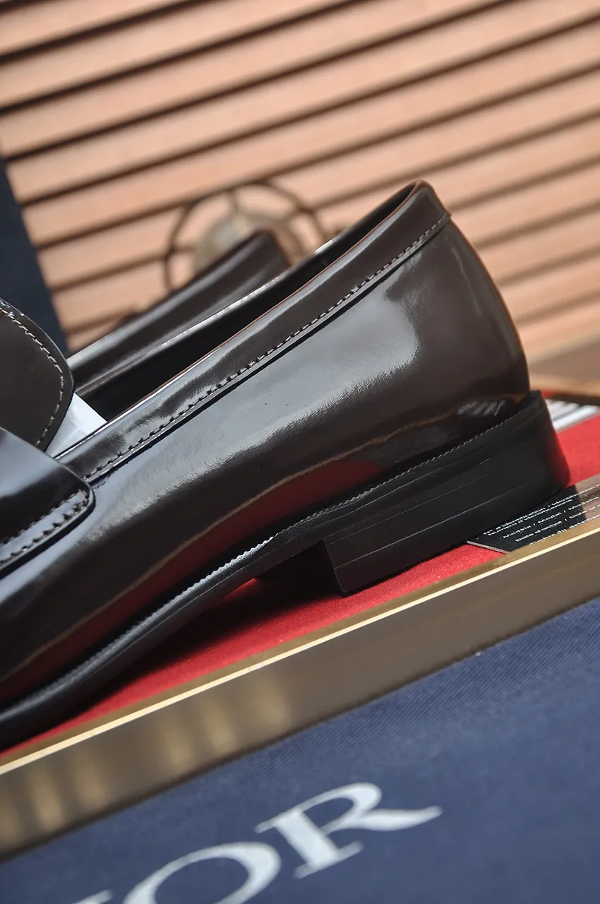 Men's shoes 💰580💶[Dior] (water-dyed cowhide lining) Dior original 1:1 high-quality factory, imported original materials, imported raw cowhide, water-dyed cowhide lining, original TPU outsole, code number: 39-44 (45 customized)